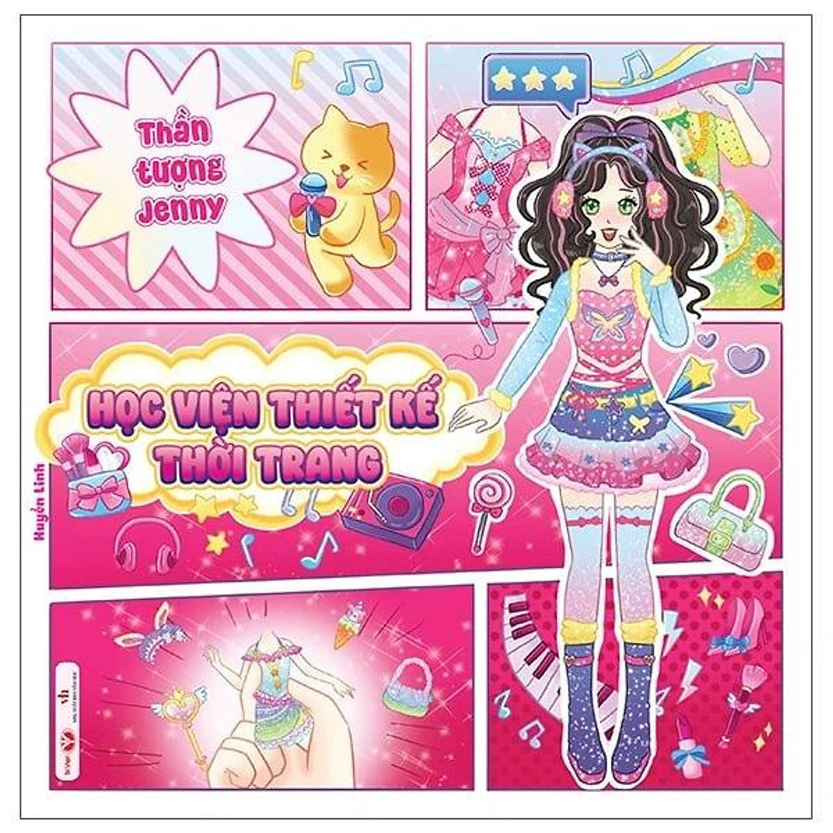 Sách Học Viện Thiết Kế Thời Trang - Thần Tượng Jenny