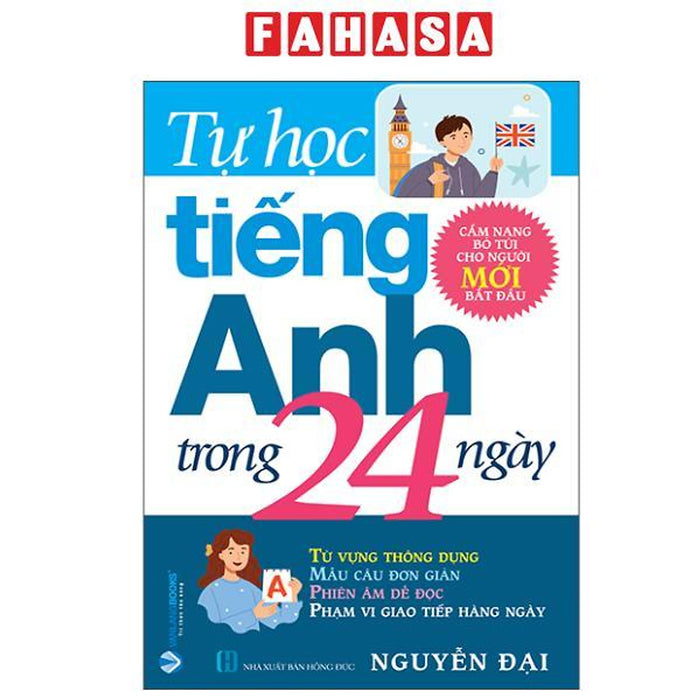 Sách - Tự Học Tiếng Anh Trong 24 Ngày (Tái Bản 2025)