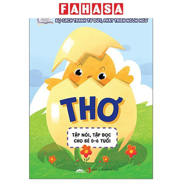 Sách - Bộ Sách Tranh Tư Duy, Phát Triển Ngôn Ngữ - Tập Nói, Tập Đọc Cho Bé 0-6 Tuổi - Thơ