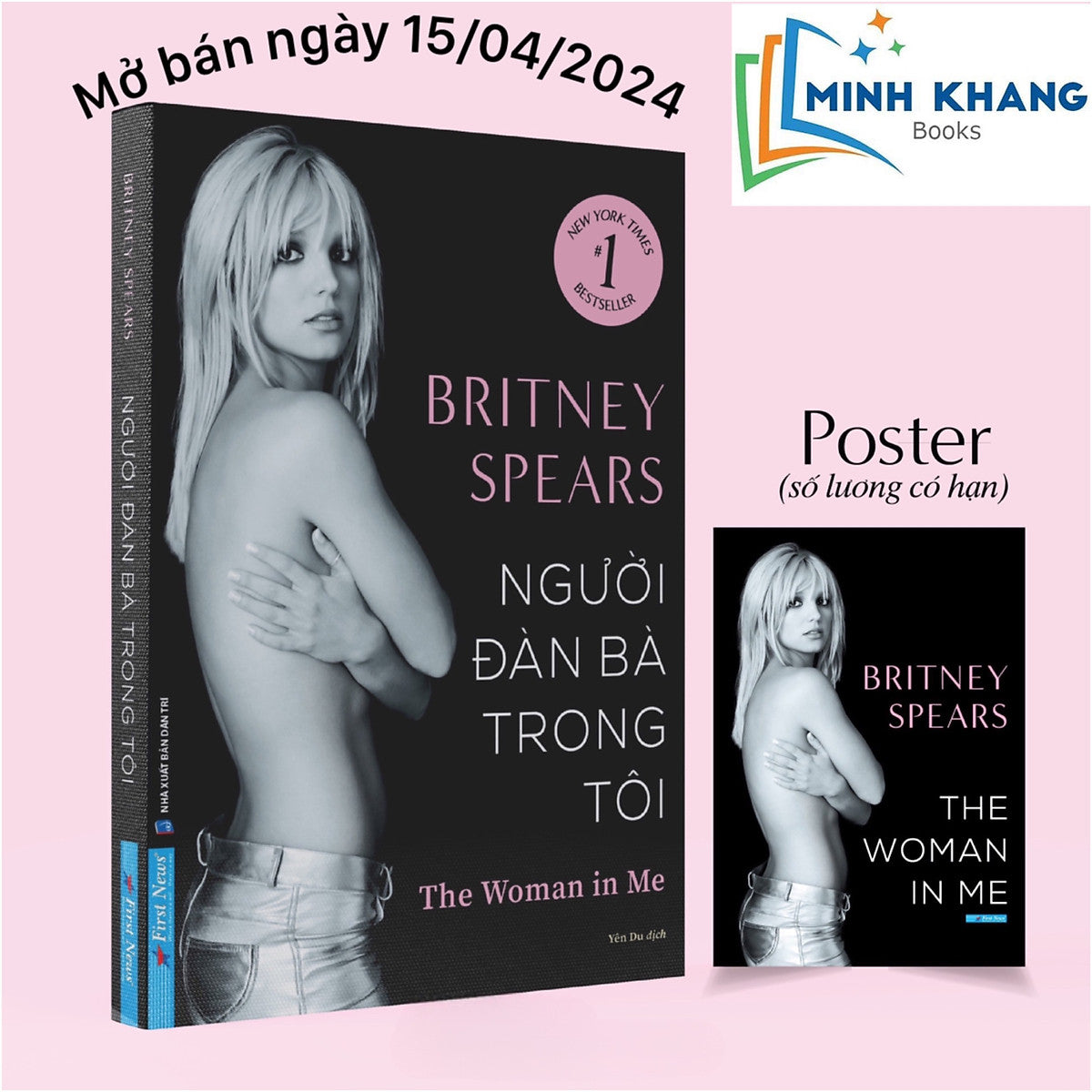 Sách - Người Đàn Bà Trong Tôi - Britney Spears (Kèm Poster A3)