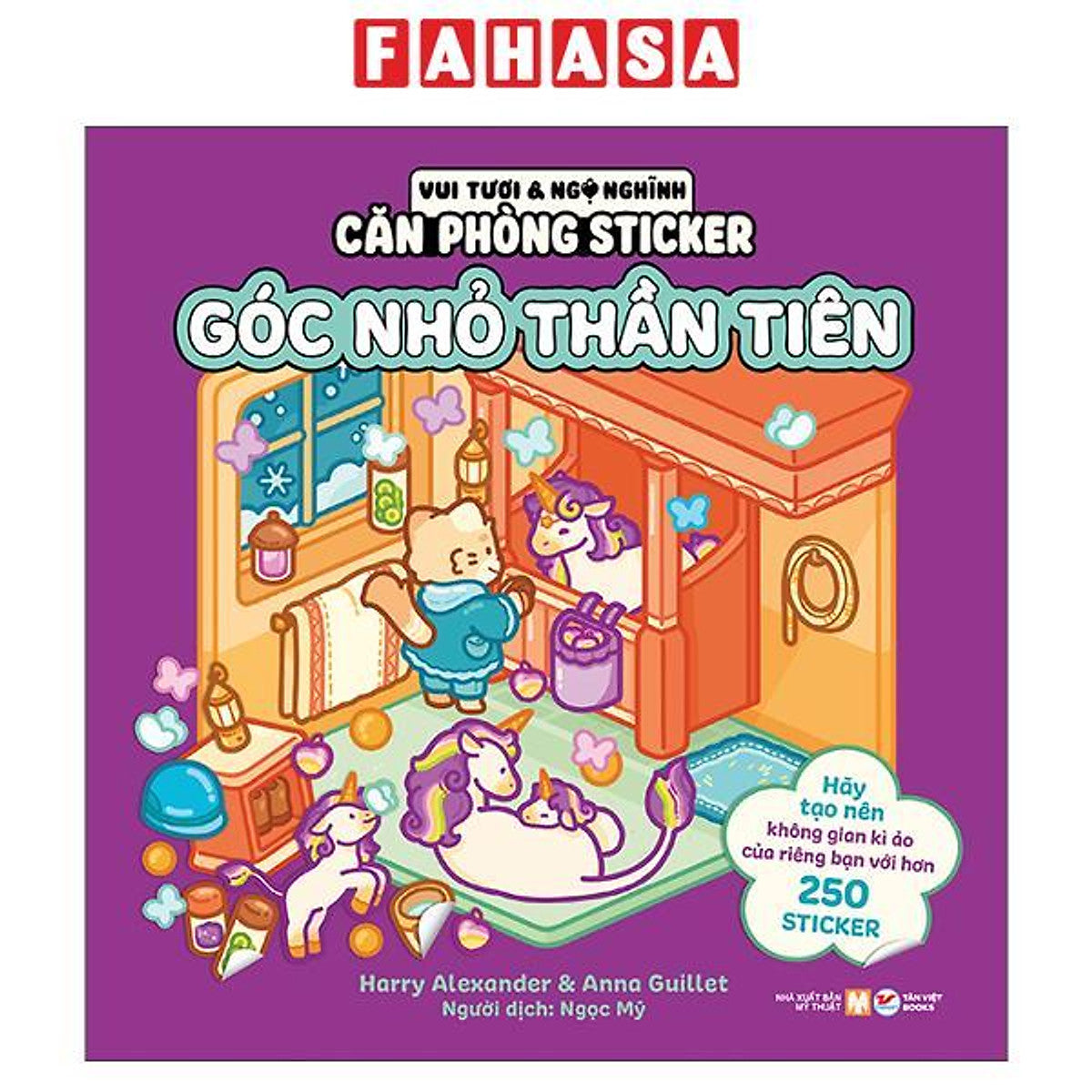 Sách - Vui Tươi Và Ngộ Nghĩnh - Căn Phòng Sticker - Góc Nhỏ Thần Tiên