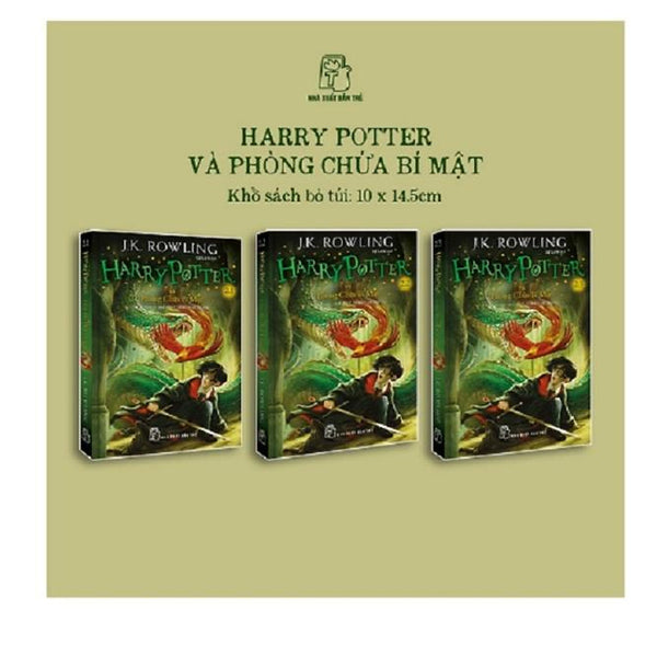 Sách Nxb Trẻ - Harry Potter Và Phòng Chứa Bí Mật - Tập 2 (Set 3 Cuốn) - Khổ Nhỏ