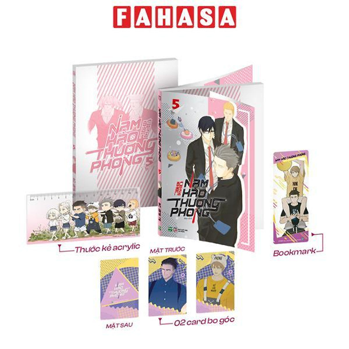 Sách - Nam Hào Thượng Phong - Tập 5 - Bản Sưu Tầm - Tặng Kèm 1 Bookmark + 2 Card Bo Góc + 1 Thước Kẻ Acrylic