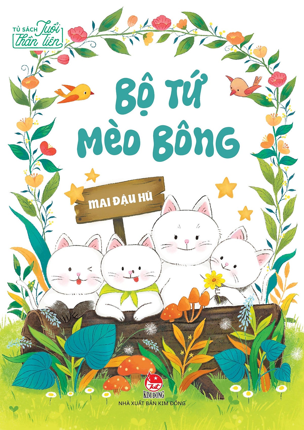 Sách Bộ Tứ Mèo Bông (Tủ Sách Tuổi Thần Tiên)
