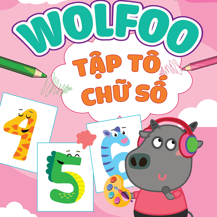 Wolfoo Tập Tô Chữ Số Tập 2