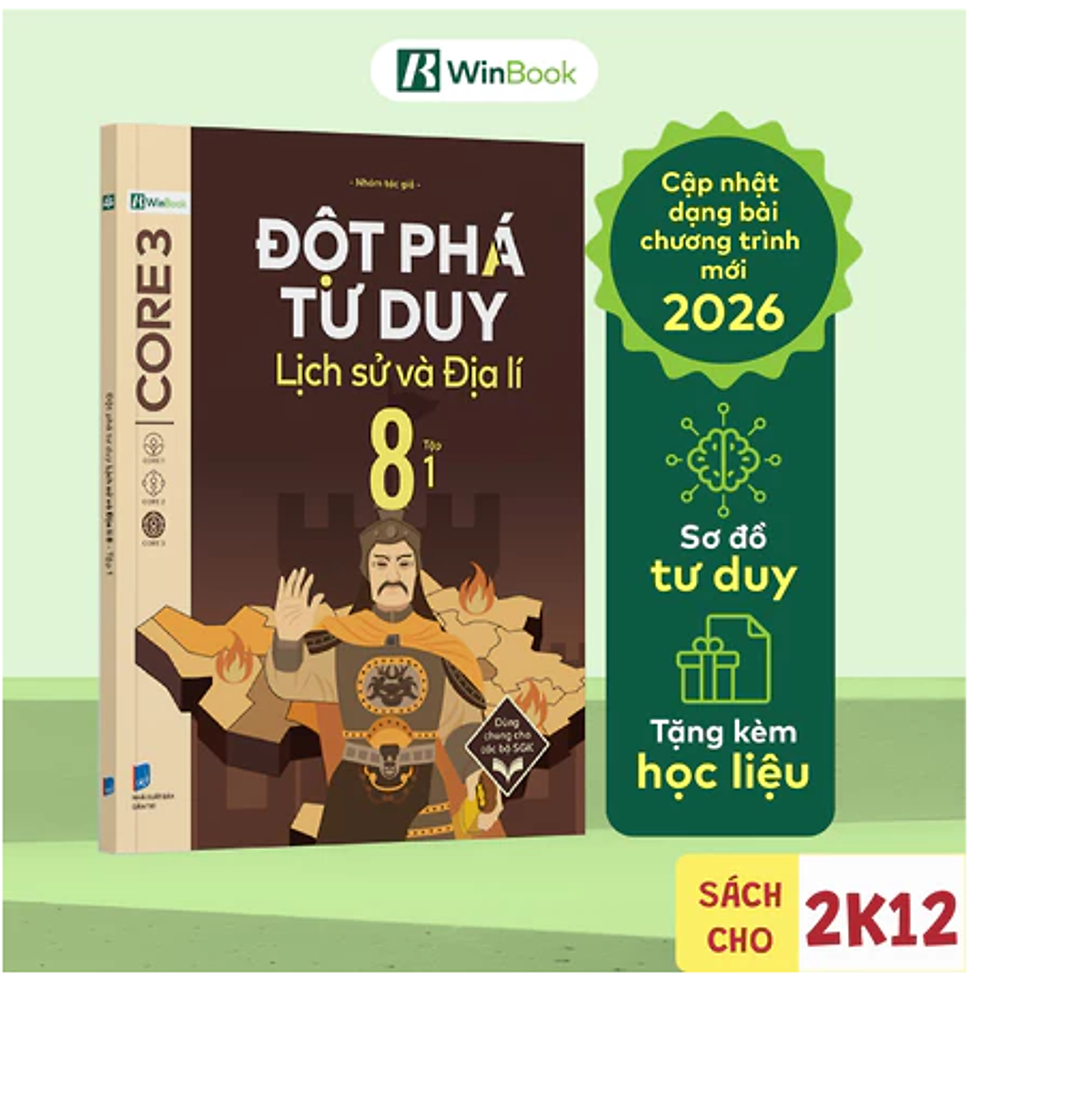 Sách - Đột Phá Tư Duy Lịch Sử Và Địa Lí 8 - Dùng Chung Cho Các Bộ Sgk