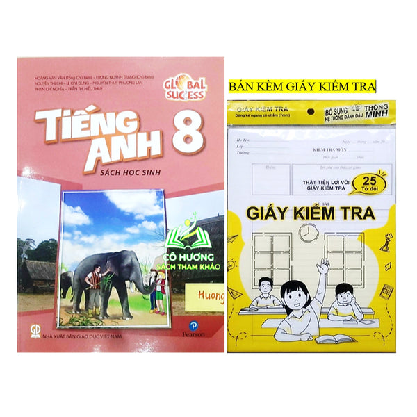 Sách - Global Success - Tiếng Anh 8 - Sách Học Sinh #Huongbook