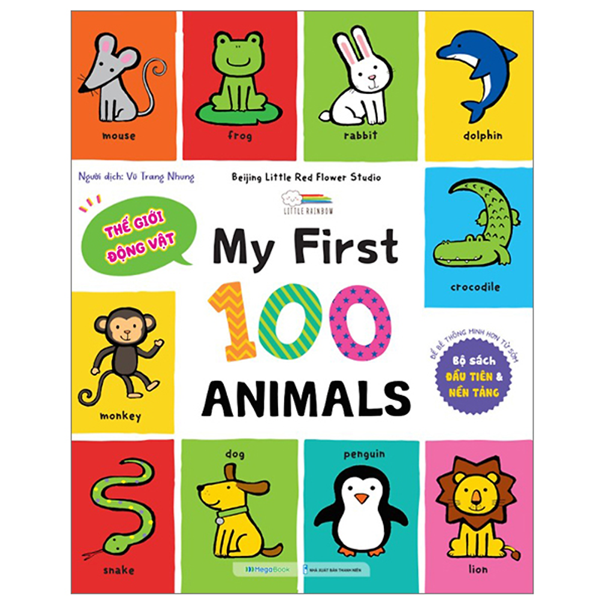 Sách My First 100 Animals - Thế Giới Động Vật