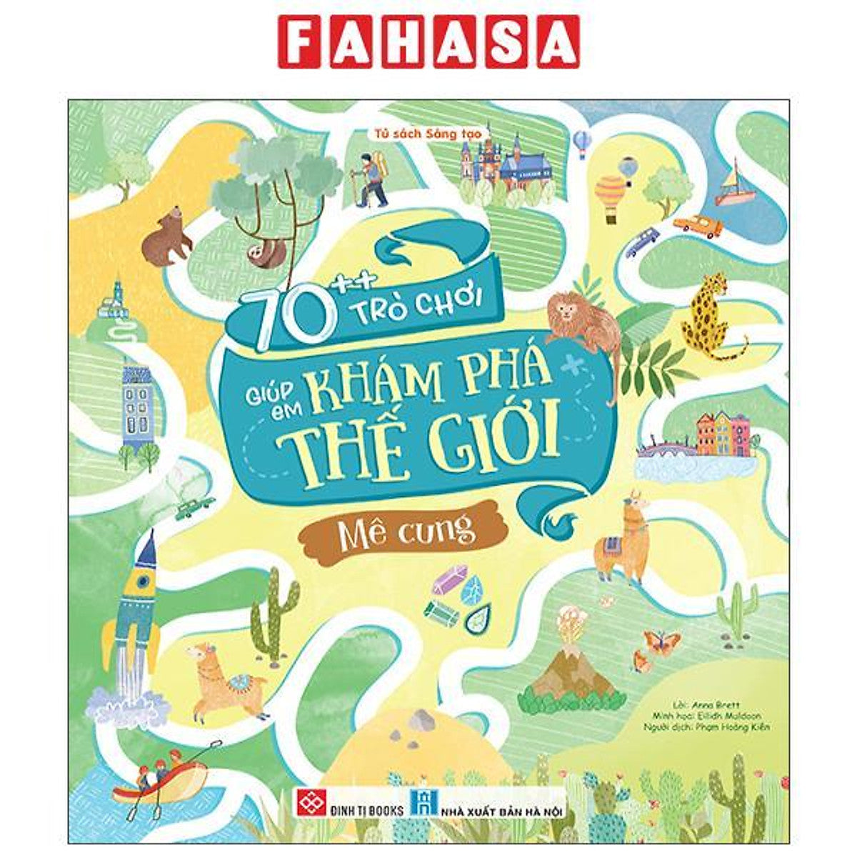Sách - 70++ Trò Chơi Giúp Em Khám Phá Thế Giới - Mê Cung