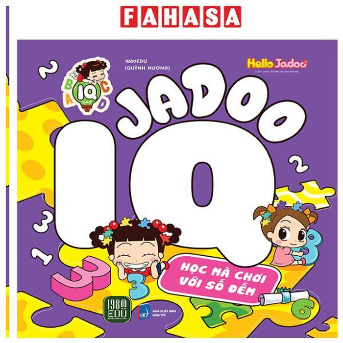 Sách - Jadoo Iq - Học Mà Chơi Với Số Đếm