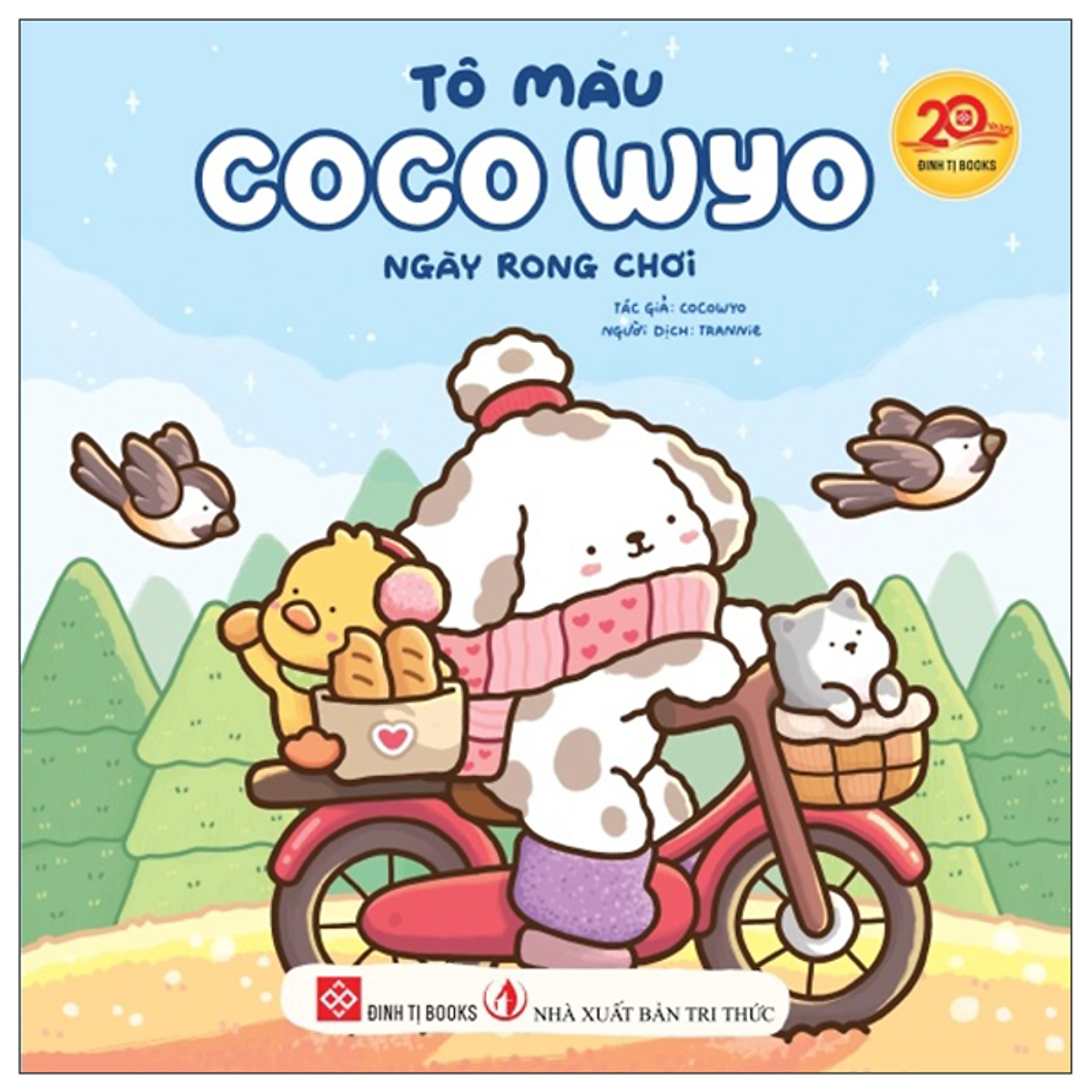 Sách Tô Màu Coco Wyo - Ngày Rong Chơi