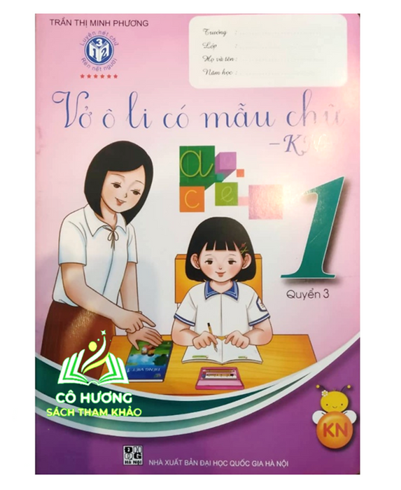 Sách - Vở Ô Li Có Mẫu Chữ Lớp 1 Quyển 3 - Kn