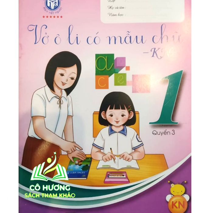 Sách - Vở Ô Li Có Mẫu Chữ Lớp 1 Quyển 3 - Kn