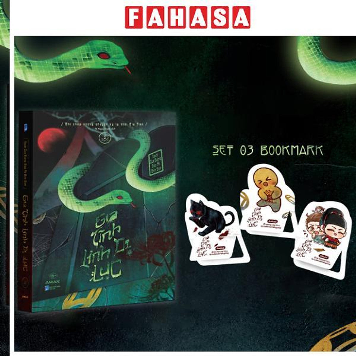 Sách - Gia Tĩnh Linh Dị Lục - Tập 2 - Tặng Kèm Set 3 Bookmark Kiêm Standee Giấy