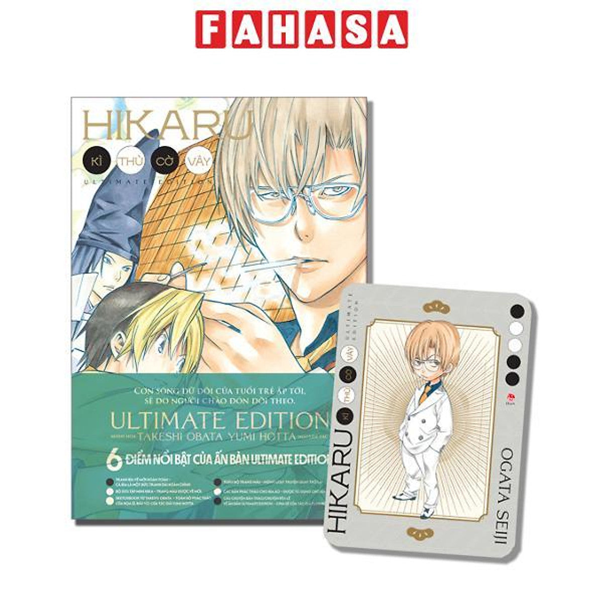 Sách - Hikaru - Kì Thủ Cờ Vây - Ultimate Edition - Tập 7 - Tặng Kèm Character Card