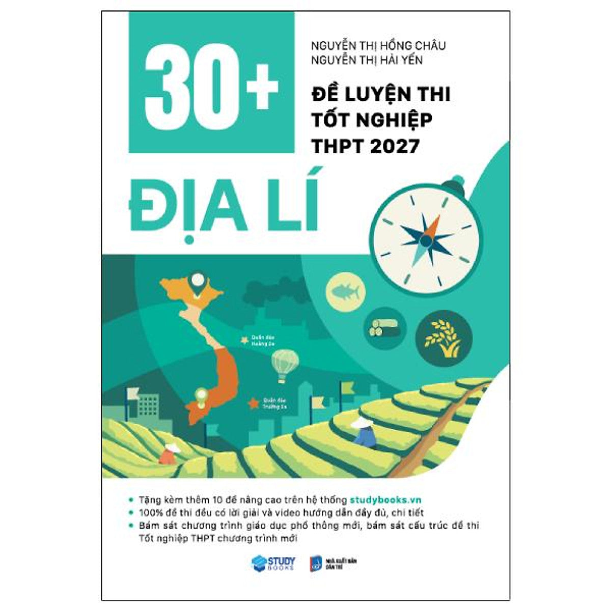Sách - 30+ Đề Luyện Thi Tốt Nghiệp Thpt 2027 Địa Lí