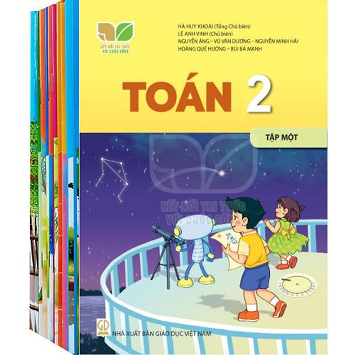 Bộ Sách Giáo Khoa Lớp 2- Kết Nối Tri Thức Với Cuộc Sống (10 Quyển- Kèm Bìa Nilong Bao Sách)