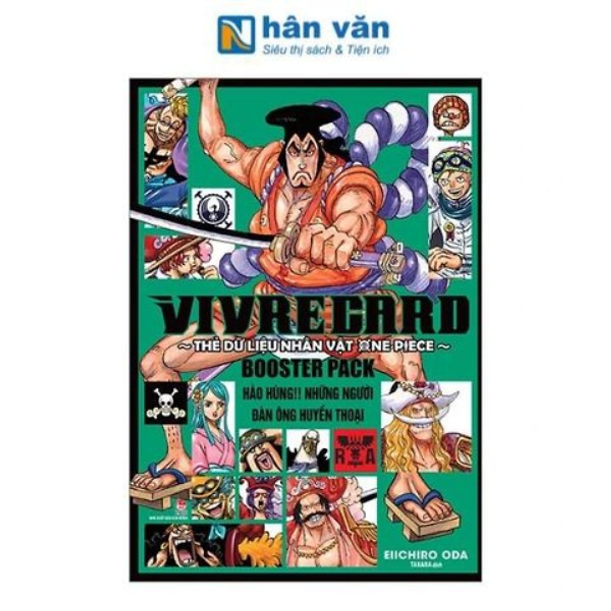 Vivre Card - Thẻ Dữ Liệu Nhân Vật One Piece Booster Pack - Hào Hùng!! Những Người Đàn Ông Huyền Thoại