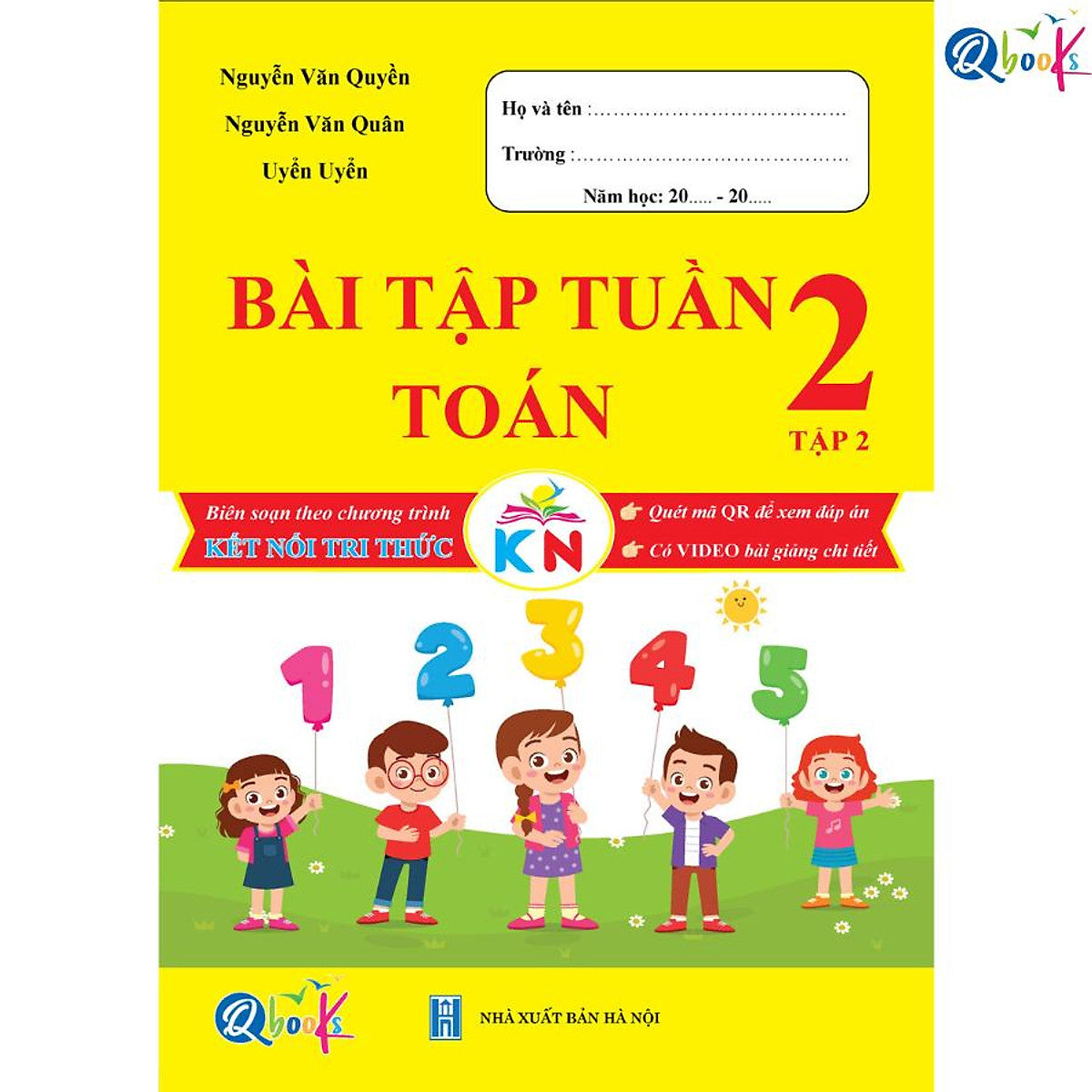 Bài Tập Tuần Toán Lớp 2 - Tập 2 (Kết Nối Tri Thức Với Cuộc Sống)