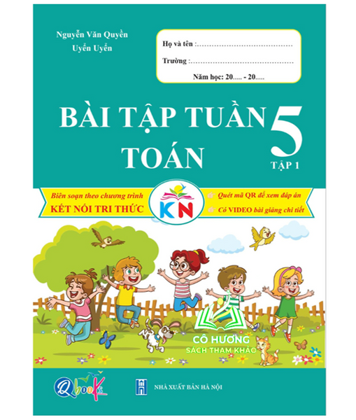 Sách - Bài Tập Tuần Toán Lớp 5 - Tập 1 - Kết Nối