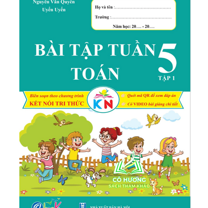 Sách - Bài Tập Tuần Toán Lớp 5 - Tập 1 - Kết Nối