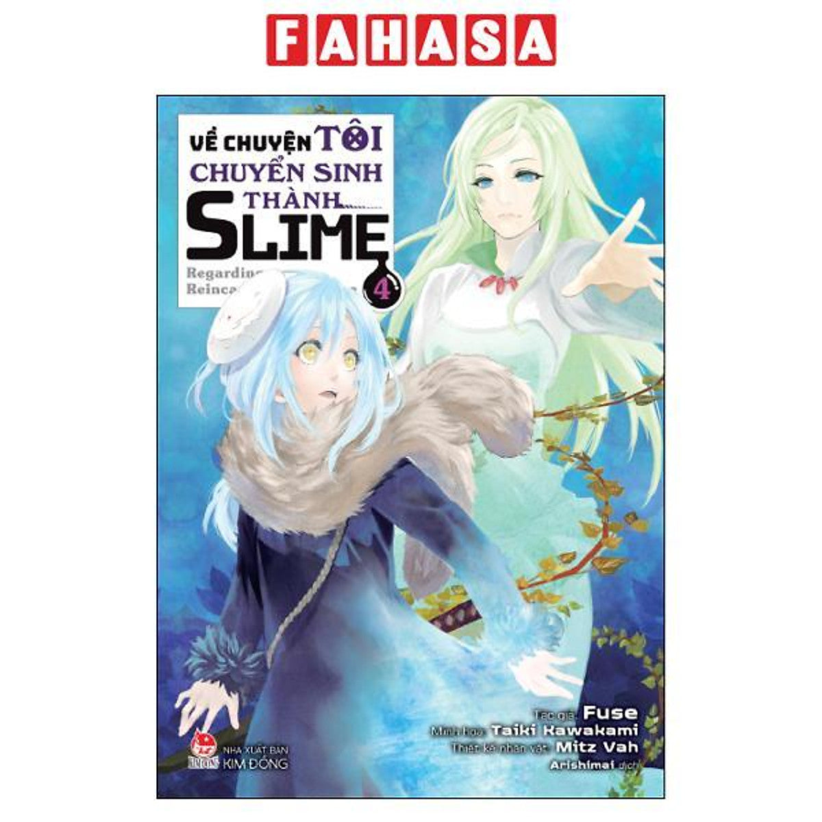 Sách - [Manga] Về Chuyện Tôi Chuyển Sinh Thành Slime - Regarding Reincarnated To Slime - Tập 4