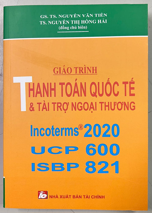 Sách - Giáo Trình Thanh Toán Quốc Tế & Tài Trợ Ngoại Thương