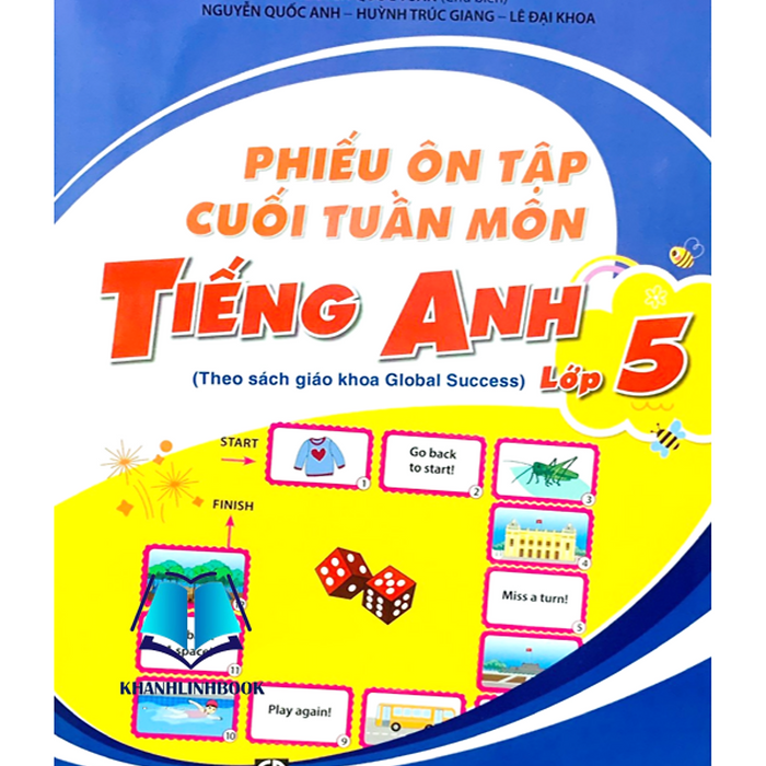 Sách - Phiếu Ôn Tập Cuối Tuần Môn Tiếng Anh Lớp 5