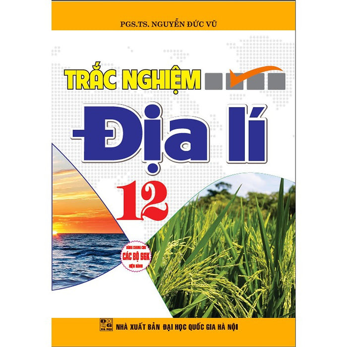 Sách - Trắc Nghiệm Địa Lí 12 (Dùng Chung Các Bộ Sgk Hiện Hành) -Ha