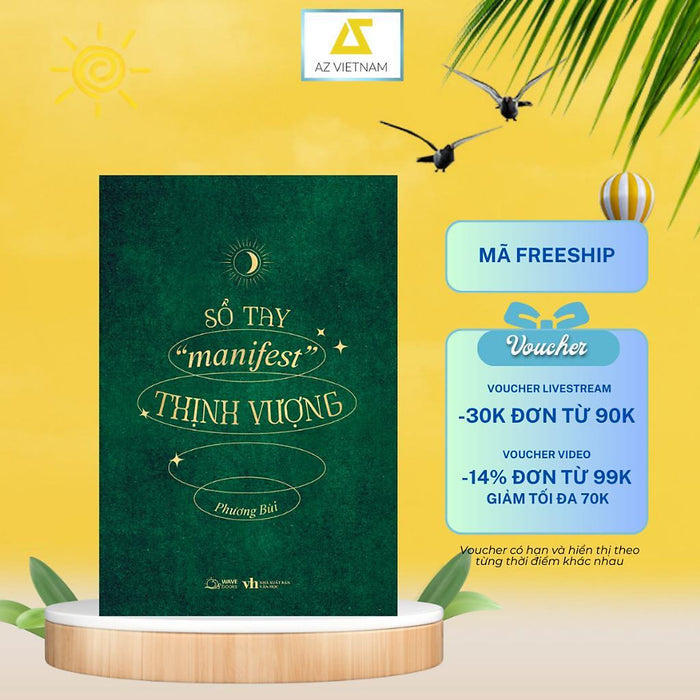 Sách - Sổ Tay Manifest Thịnh Vượng - Az Việt Nam