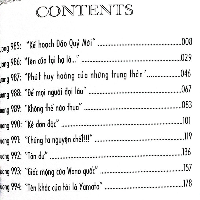 Sách - One Piece - Tập 98 - “Phút Huy Hoàng Của Những Trung Thần” - Bản Bìa Áo (Tái Bản 2025)