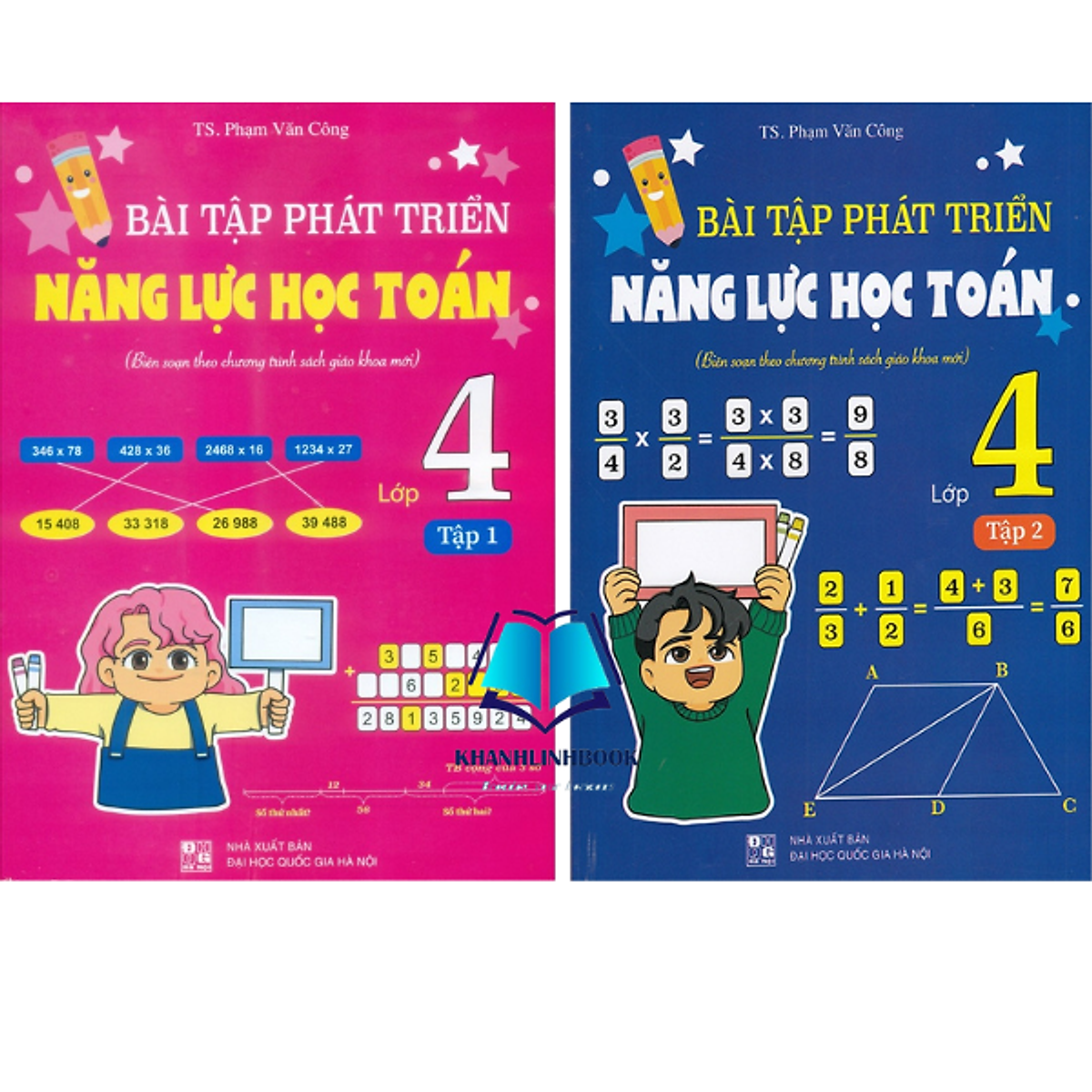 Sách Bài Tập Phát Triển Năng Lực Học Toán Lớp 4 - Tập 1 + Tập 2 (Biên Soạn Theo Chương Trình Sgk Mới)