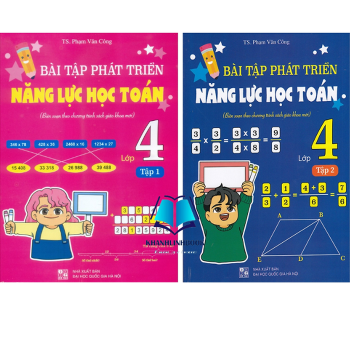 Sách Bài Tập Phát Triển Năng Lực Học Toán Lớp 4 - Tập 1 + Tập 2 (Biên Soạn Theo Chương Trình Sgk Mới)