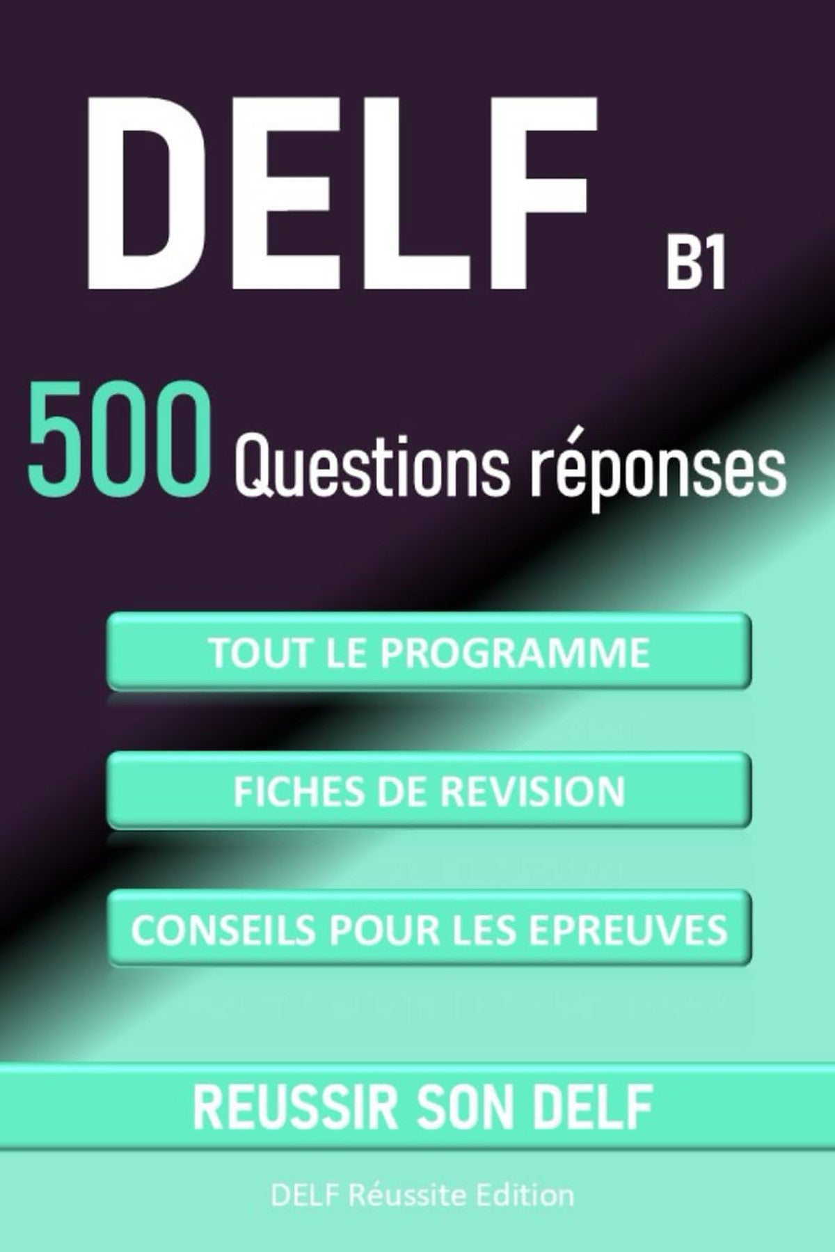 Sách Học Tiếng Pháp- Delf B1 500 Question Reponse