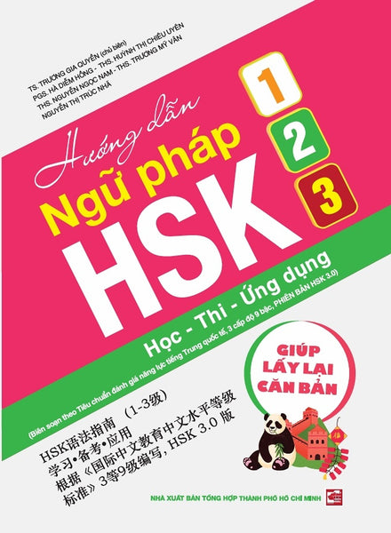 Sách Hướng Dẫn Ngữ Pháp Hsk 1-2-3: Học - Thi - Ứng Dụng