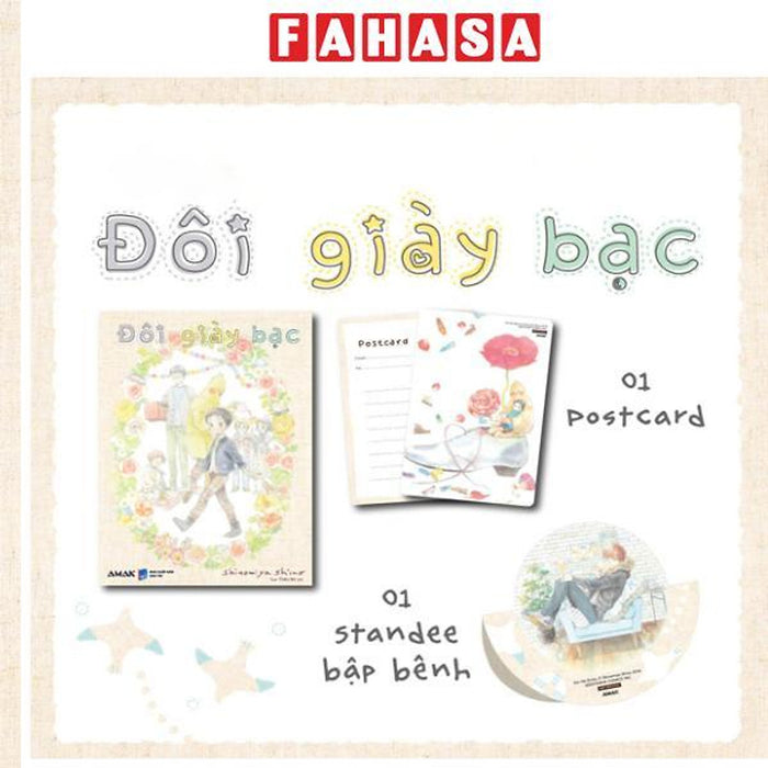 Sách - Đôi Giày Bạc - Tặng Kèm Postcard Phủ Nhũ Cát + Standee Pvc Bập Bênh