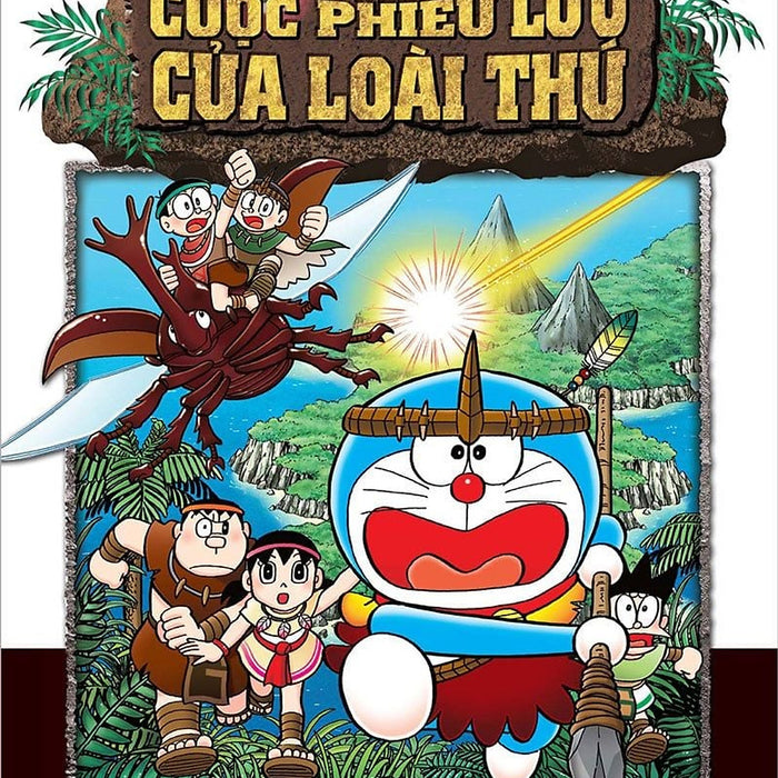 Sách - Doraemon Movie Story: Nobita Và Hòn Đảo Diệu Kì - Cuộc Phiêu Lưu Của Loài Thú