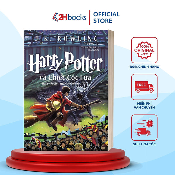 Sách- Harry Potter Tập 4- Harry Potter Và Chiếc Cốc Lửa (Tái Bản 2022)- 2Hbooks