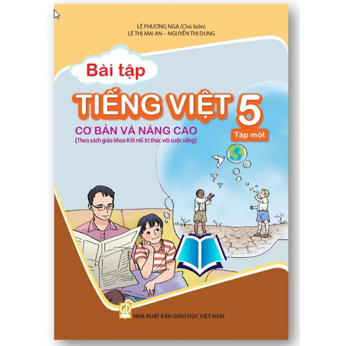 Sách - Bài Tập Tiếng Việt 5 Cơ Bản Và Nâng Cao (Tập 1 + Tập 2) ( Kết Nối )