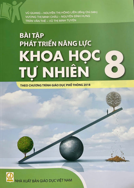 Sách - Bài Tập Phát Triển Năng Lực Khoa Học Tự Nhiên Lớp 8 (Heid)