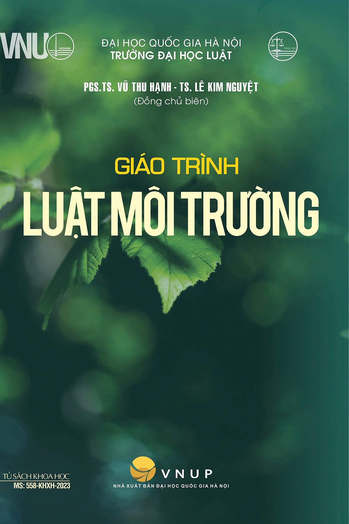 Sách - Giáo Trình Luật Môi Trường
