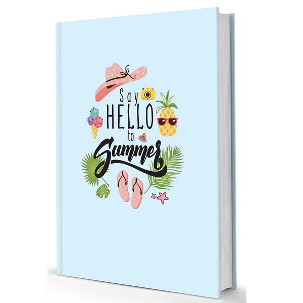 Sổ Tay Bìa Cứng: Phong Cách Sống - Say Hello To Summer