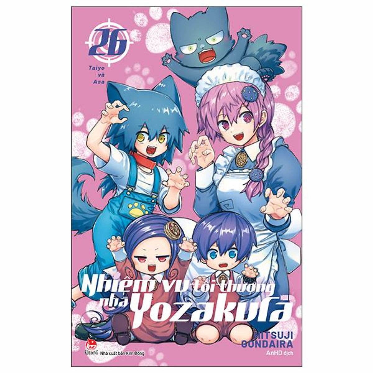 Sách - Nhiệm Vụ Tối Thượng Nhà Yozakura - Tập 26 - Taiyo Và Asa