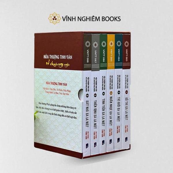 Sách - Hộp Sách Hòa Thượng Tinh Vân Kể Chuyện Ngụ Ngôn - Vĩnh Nghiêm Books