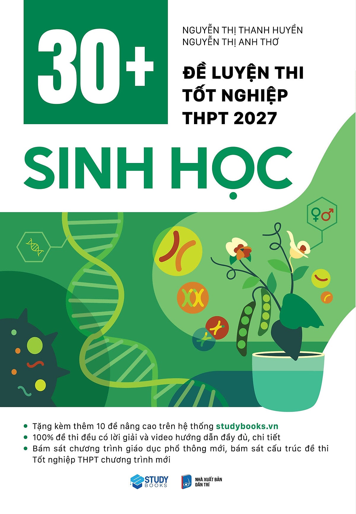 Sách - 30+ Đề Luyện Thi Tốt Nghiệp Thpt 2027 Sinh Học