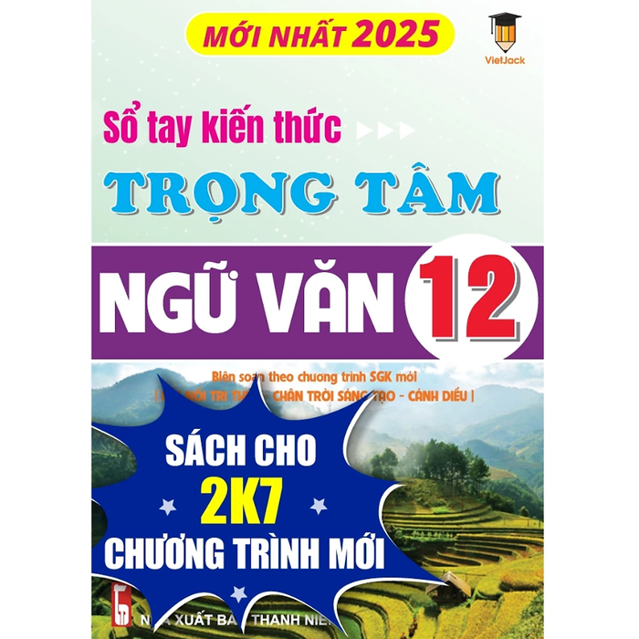 Sách - Sổ Tay Kiến Thức Trọng Tâm Ngữ Văn 12 Vietjack - Sách 2025 Theo Chương Trình Mới Cho 2K7