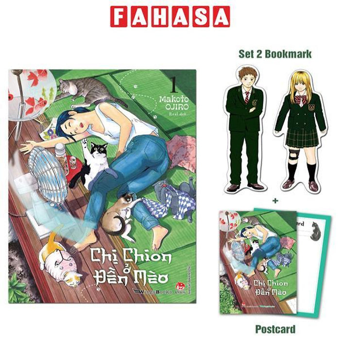 Chị Chion Ở Đền Mèo - Tập 1 - Tặng Kèm 2 Bookmark + 1 Postcard