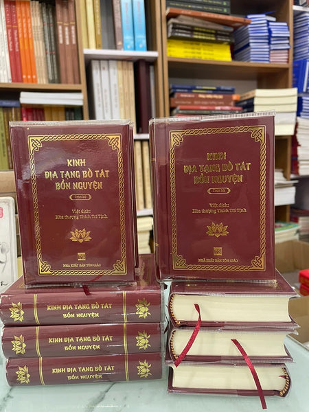 Sách - Kinh Địa Tạng Bồ Tát Bổn Nguyện - Ht Thích Trí Tinh - Khổ Mini (7.5X10.5Cm)