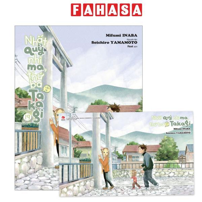 Sách - Nhất Quỷ Nhì Ma, Thứ Ba (Vẫn Là) Takagi - Tập 19 - Tặng Kèm Postcard