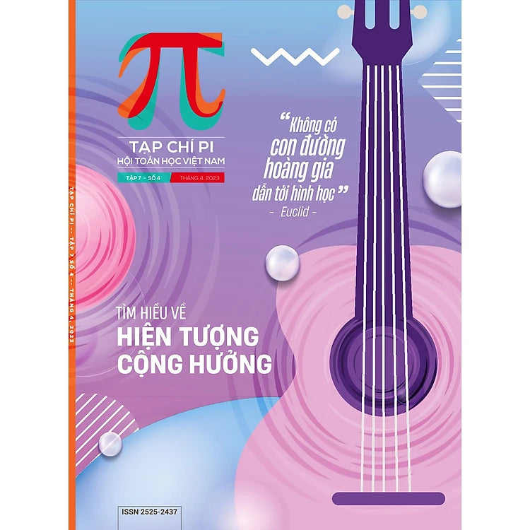 Tạp chí Pi - Hội Toán Việt Nam/Trọn bộ 10 cuốn - 12 số năm 2023